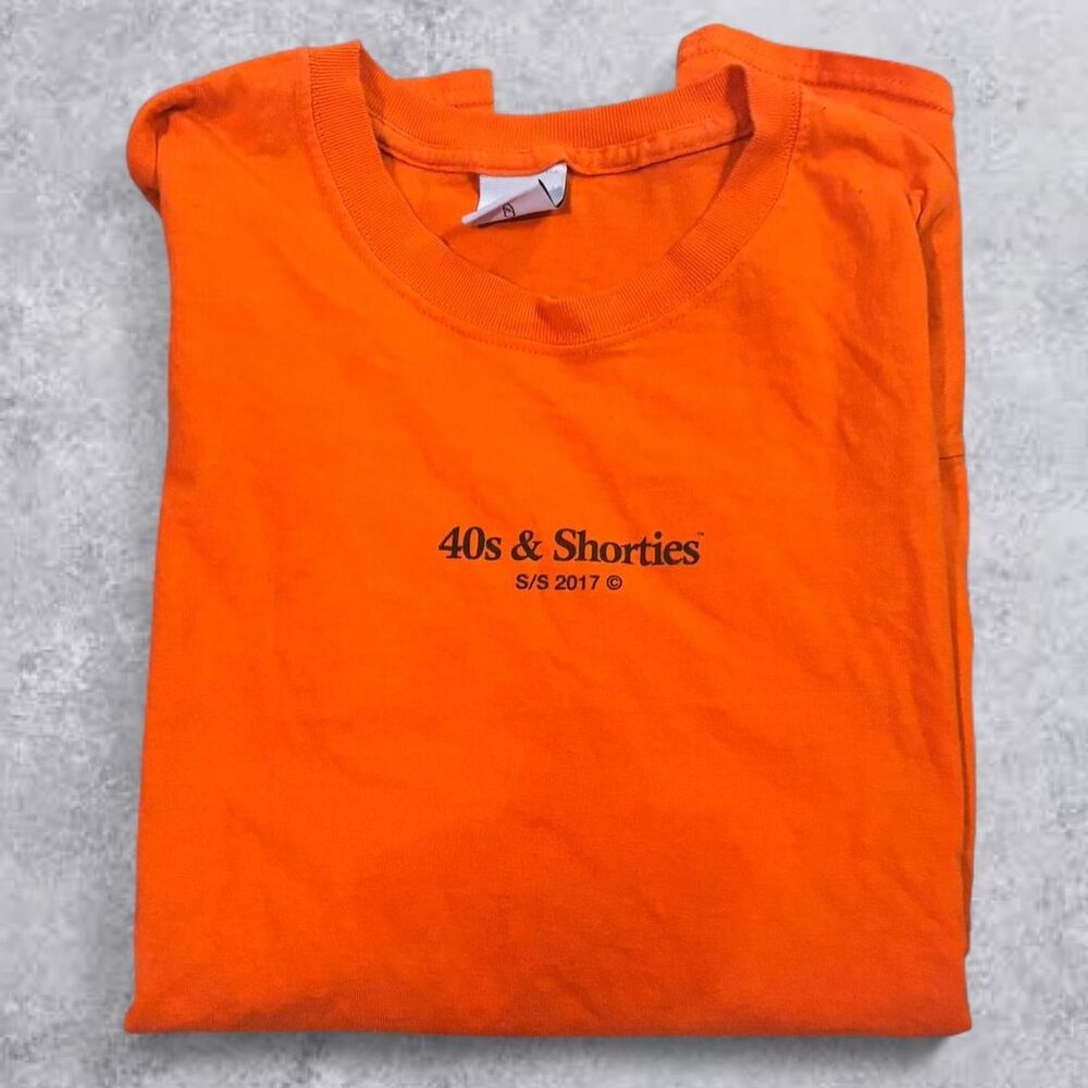 40s-and-shorties Men's Orange T-shirt